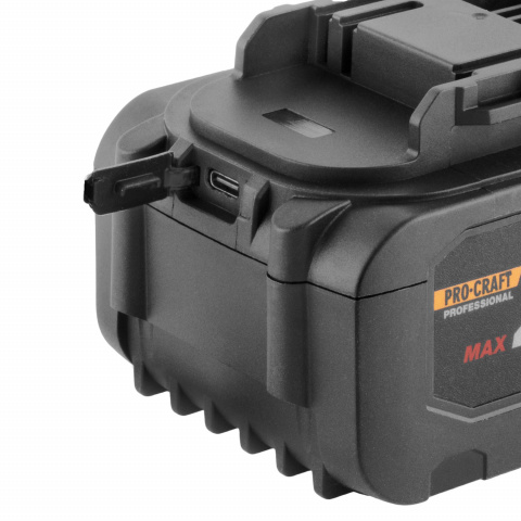 Baterie akumulátorová 20V Li-ion, 8000mAh USB Type C Procraft 20/8C | 20/8C